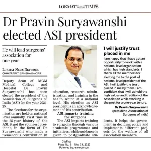 ELECTED AS VICE PRESIDENT ASI1