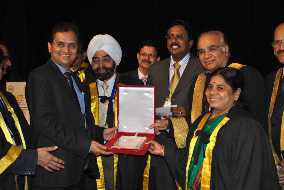Best state chapter award at Association of surgeons of India conf at Kolkata